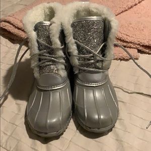 Justice brand shoes, size 8